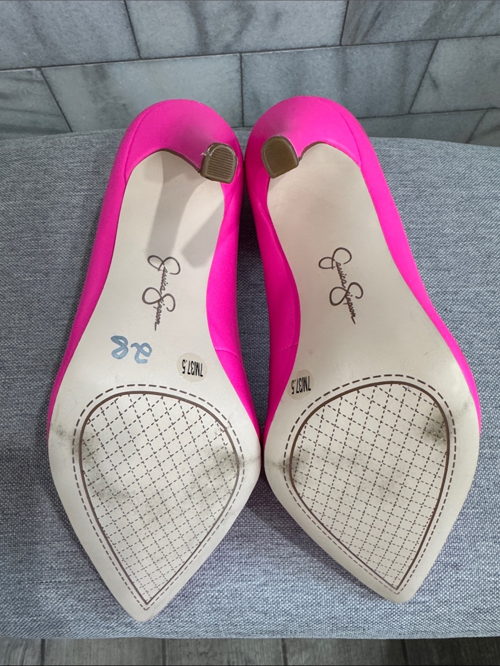 Jessica Simpson HOT Pink High Heels 🩷 - Picture 7 of 8